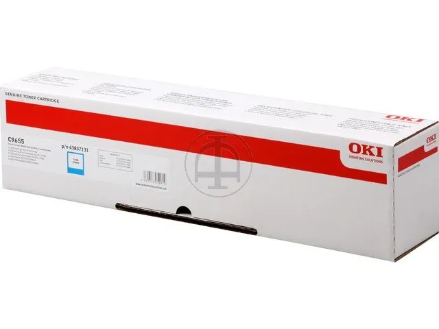 Tonercartridge Oki 43837131 C 9655 c Cyaan