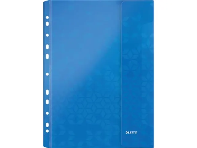 WOW Pochette perforée A4 PP Couleurs assorties