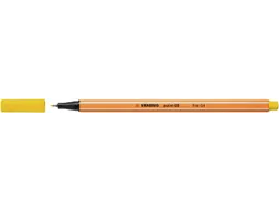 Fineliner STABILO point 88/24 fijn citroengeel