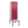 locker voor scheiding van kleding,HxBxD 2120x600x815mm,2vak
