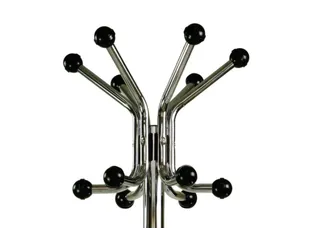 staande kapstok,HxØ 1790x550mm,12jashaken,parapluhouder/druppelvanger - 3