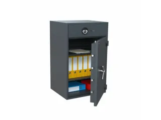 Salvus Tivoli 3 Afstortkluis elektronisch slot 104x65x55cm Grafietgrys - 2