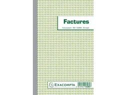 Exacompta Facturen, Ft 21 X 13,5 Cm, Dupli, Franstalig