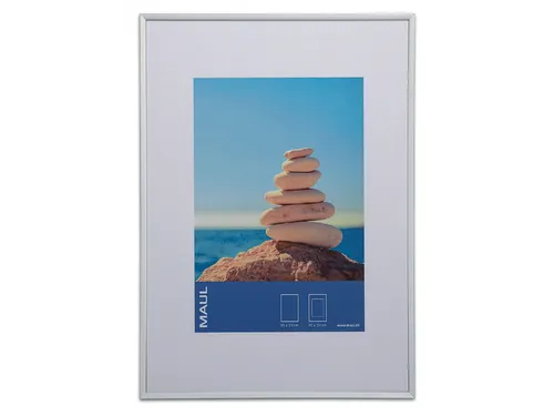 Fotolijst MAUL design 30x40cm aluminium frame zilver