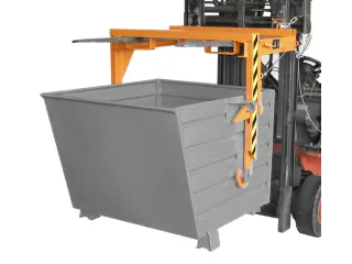 Traverse Voor Vorkheftrucks 1.5m³ Bxd 1630x940mm 156kg Ral2000 - 1