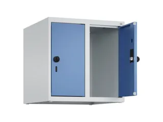 opzetkast,v. locker,2vak.,vak B 250mm,HxBxD 500x500x500mm,vleugeldeur - 2