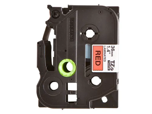 Labeltape Brother P-touch TZe-461 standaard 36mm zwart op rood