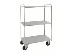 etagewagen,draagverm. 400kg,3etage(s),laadvl. LxB 940x540mm,staaletage