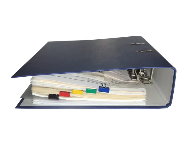 Papierklem Foldback mauly 214 Assorti 19mm 12 Stuks