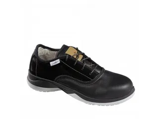 Elle Gloss Flex S3 Dames Werkschoen laag zwart maat 37 - 1