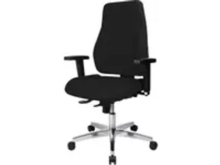 OUTLET Bureaustoel Topstar Point 91 zwart stof - 3