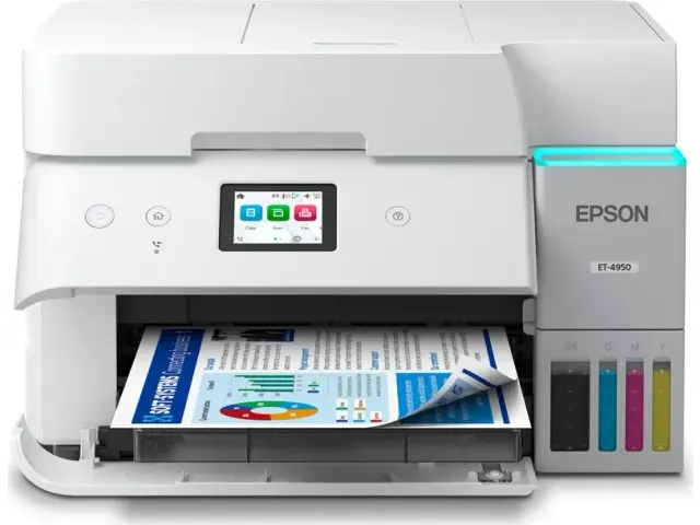Epson EcoTank ET-4956, Inkjet, Afdrukken in kleur, 4800 x 1200 DPI, A4
