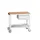 werkbank,verrijdbaar,HxBxD 930x1000x600mm,multiplexblad
