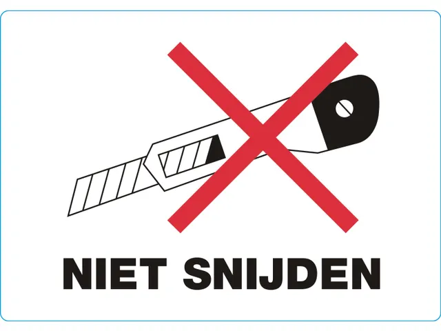 Etiket Niet Snijden 500 Etiketten Rol 74x105mm 500 Stuks