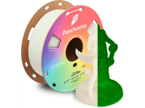 Polymaker 3D filament Panchroma PLA Glow 1,75 mm Groen 1kg