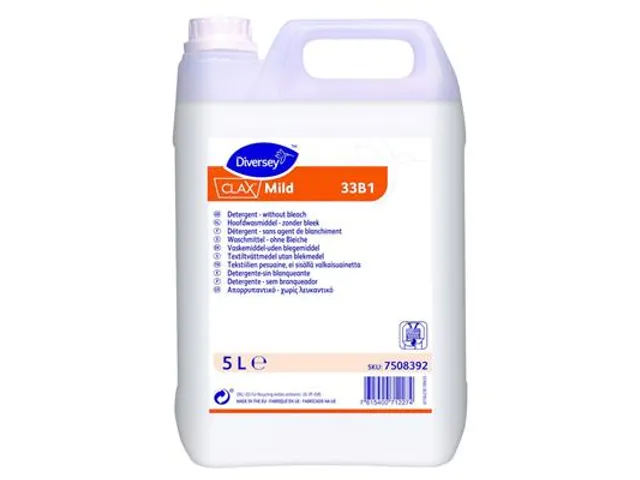 Clax Mild 33B1 5L - Enzymatisch vloeibaar wasmiddel