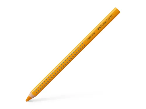 Kleurpotlood Faber-Castelll Jumbo GRIP 09 donkergeel chroom