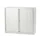 Roldeurkast Inclusief 2 Legborden Lichtgrijs 103x120x43