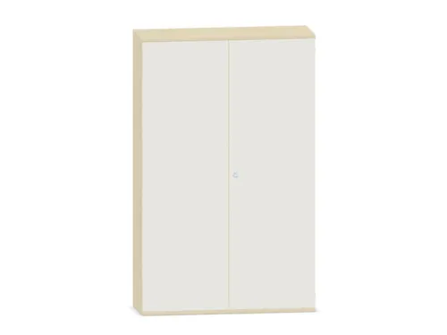 kantoorkast,HxBxD 1920x1200x430mm,decor romp esdoorn,decor front wit