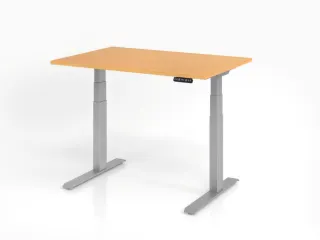 Elektrisch in hgte vst. zit-sta-bureau,HxBxD 640-1290x1200x800mm - 1