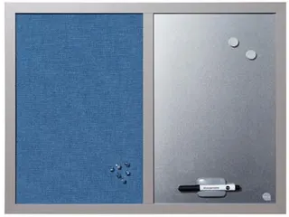 Combinatiebord 60x45cm Blauw - 1