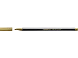 Viltstift STABILO Pen 68/810 medium metallic goud