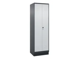 locker voor scheiding van kleding,HxBxD 1950x600x500mm,2vak - 1