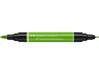Tekenstift Faber-Castell Pitt Artist Pen duo marker 112 loofgroen - 4