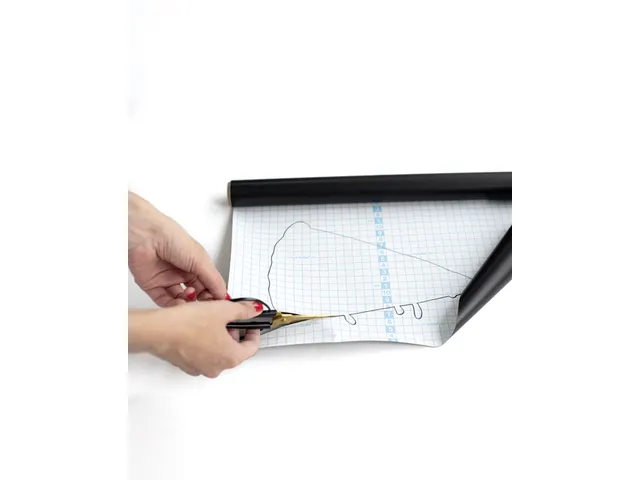 Krijtbord folie Folia 45x200cm inclusief 10 krijtjes zelfklevend verwi