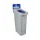 Slim Jim Recyclingstation Papier Inwerpopening 87 Liter Rubbermaid