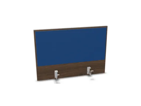 opzetpaneel bureau aanbouw achter NV bruin hickory BN6016-blauw 800mm