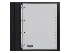 Tabbladen Quantore A4 4-Gaats 1-15 Genummerd Grijs Pp