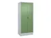 locker voor scheiding van kleding,HxBxD 1950x800x500mm,2vak