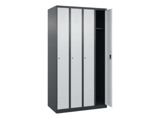 locker,HxBxD 1850x1000x500mm,4vak,vak B 250mm,cil.-slot - 2