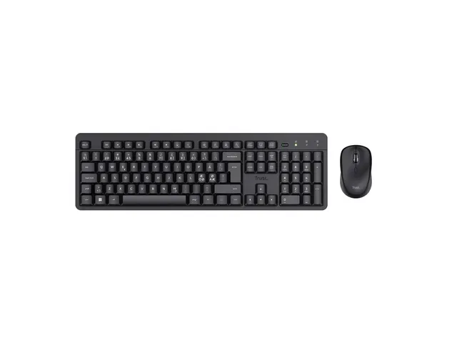 Toetsenbord en muis Trust TKM-360 draadloos zwart