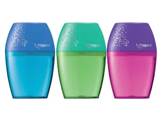 Puntenslijper Maped Shaker 1-gaats display à 25 stuks assorti - 1