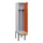 locker met bank,voor scheiding van kleding,HxBxD 2120x400x815mm,1vak