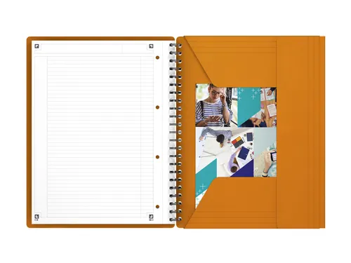 Spiraalblok Oxford International Meetingbook A4+ lijn