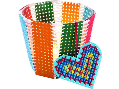 Borduurkaarten Folia 17.5 x 24.5cm 300gr 10 vel assorti