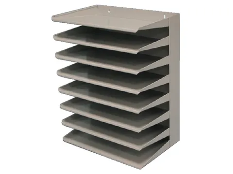 Sorteerrek Vepa Bins 8 delig grijs