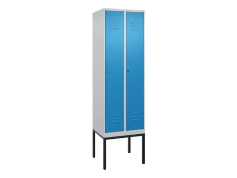 locker voor scheiding van kleding,HxBxD 2120x600x500mm,2vak