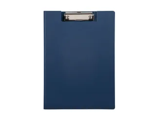 Klembordmap MAULbalance A4 versterkt karton rug 8mm blauw - 2