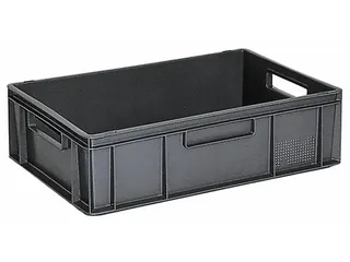 Euronorm Stapelkrat Hxlxb 150x600x400mm 33liter Grijs - 1