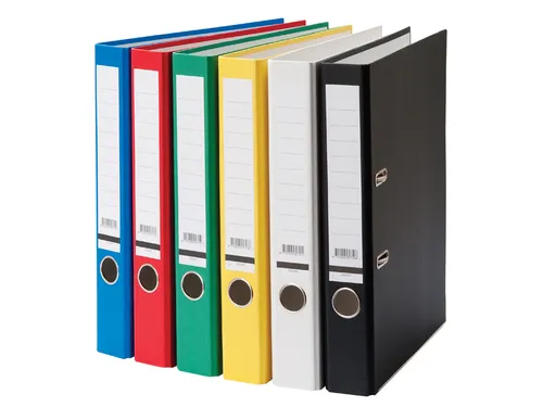 Ordner Qbasic A4 50mm karton blauw