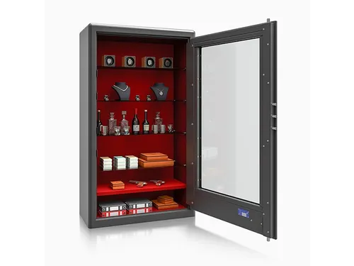 Cicogna 2 A Inbraakwerende vitrinekast 180x106x45cm