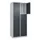 lockerkast,HxBxD 1850x800x500mm,2x3vakken,vak B 400mm,cil.-slot
