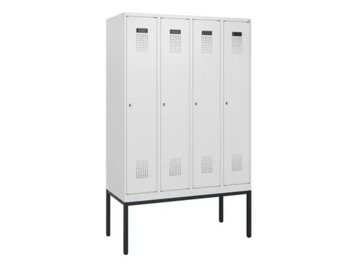 schoollocker,HxBxD 1950x1200x500mm,4vak,vak B 300mm,cil.-slot