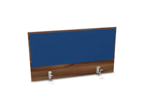 opzetpaneel bureau aanbouw achter NP-tiepolo nut BN6016-blauw 1000mm