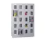 Armoire Multicases Portes Vitrées Hxlxp 1850X1230X500Mm 20Cases Large