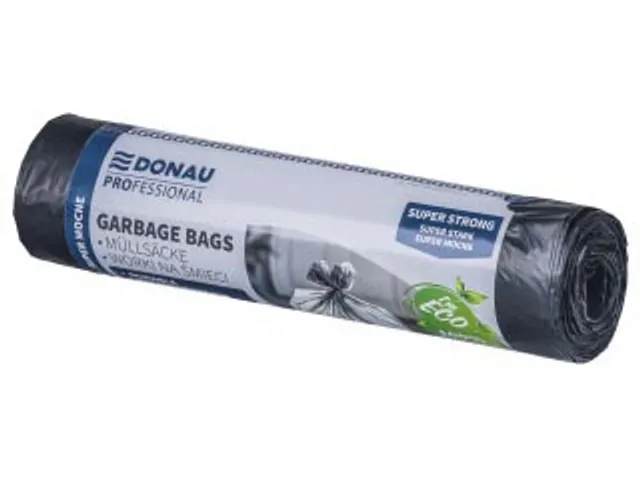 Vuilniszak 31 Micron 60 Liter Zwart 10 Stuks